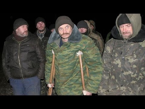 تبادل الأسرى بين المتمردين والقوات الأوكرانية